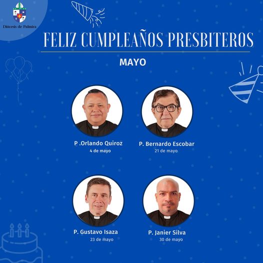 Feliz cumpleaños presbíteros