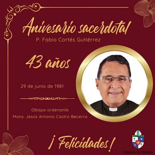 Aniversario sacerdotal
