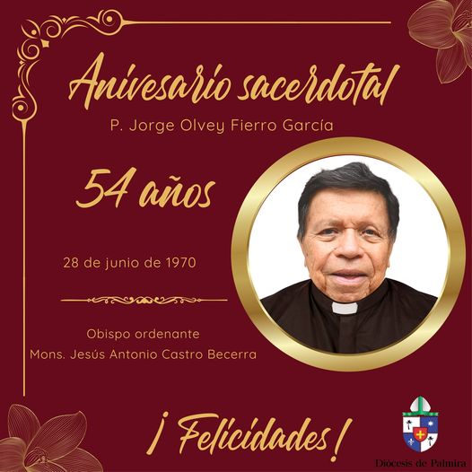 Aniversario sacerdotal