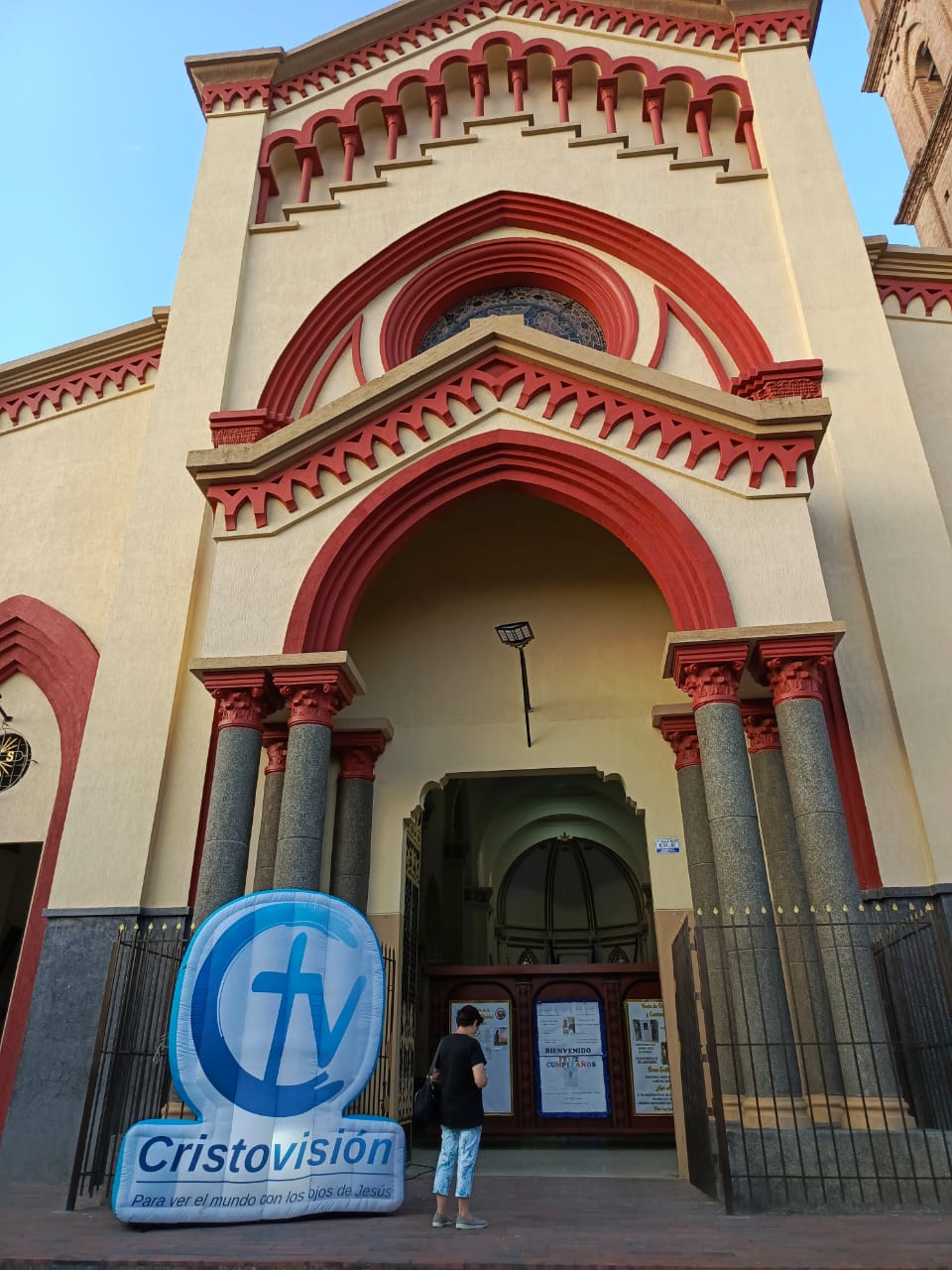 Cristo Visión en la llegada de monseñor Rodrigo Gallego Trujillo