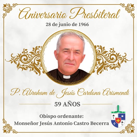 Aniversario sacerdotal