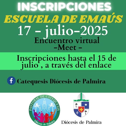Inscripciones escuela de Emaús