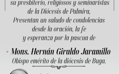 Condolencias desde la oración