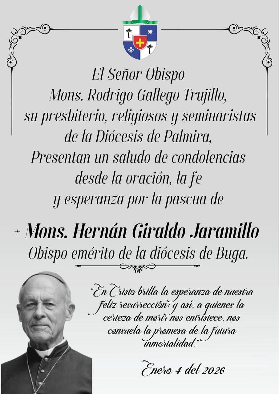 Condolencias desde la oración